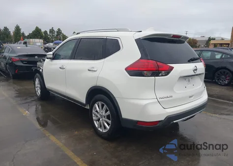 2017 Nissan Rogue Sv z USA, uszkodzony, nr VIN 5N1AT2MN9HC774797